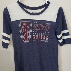 Lucky brand 3/4 sleeve graphic tee